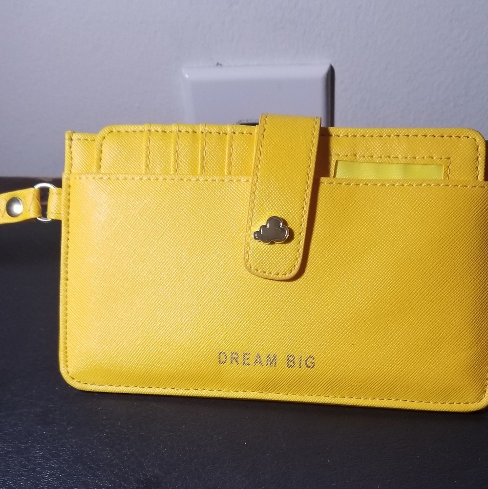 Yellow Wristlet